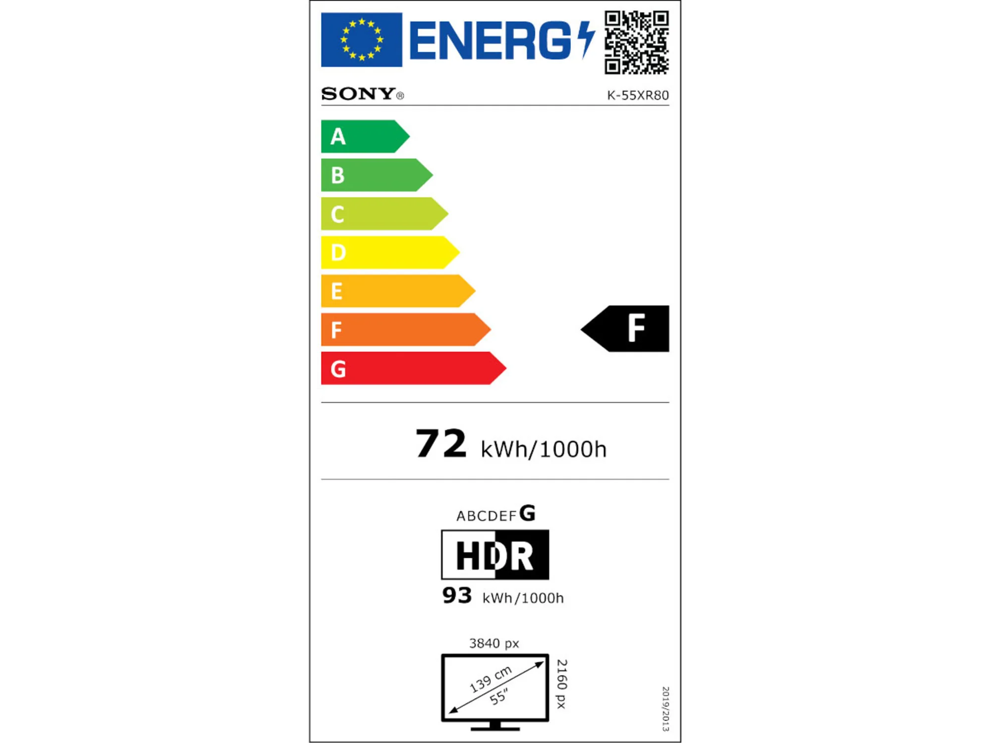 SONY 55 BRAVIA 8 (K-55XR80) - Image 7